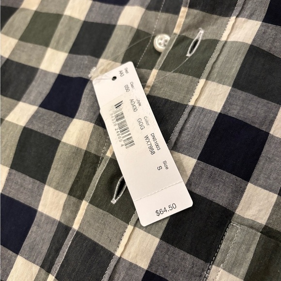 New with tags J Crew mens size small slim shirt. Long sleeve - Picture 3 of 5